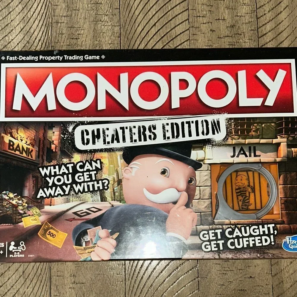 Hasbro monopoly cheaters
